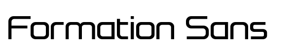 Formation Sans font preview